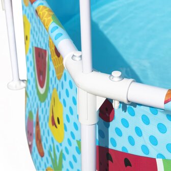 Bestway Steel Pro Kinderzwembad uv Careful bovengronds 244x51 cm 4