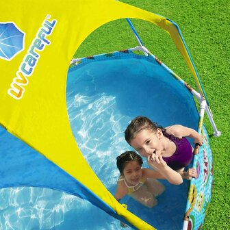 Bestway Steel Pro Kinderzwembad uv Careful bovengronds 244x51 cm 7