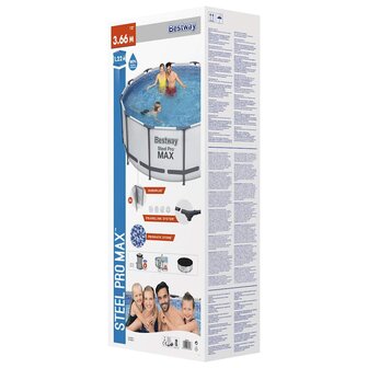 Bestway Steel Pro MAX Zwembadset rond 366x122 cm 9