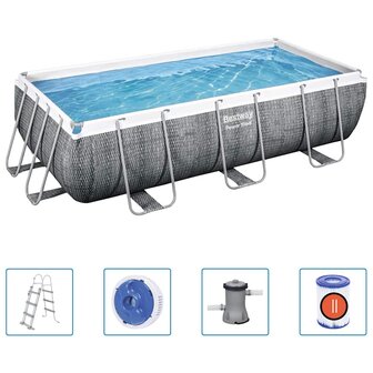 Bestway Power Steel Zwembadset 404x201x100 cm 2