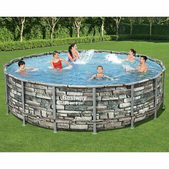 Bestway Power Steel Zwembadset 488x122 cm 1