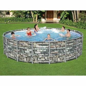 Bestway Power Steel Zwembad 549x132 cm 1