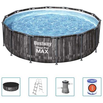Bestway Steel Pro MAX Zwembadset rond 427x107 cm 1