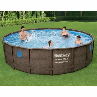 Bestway Power Steel Zwembadset 488x122 cm 1