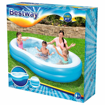 Bestway Familiezwembad Big Lagoon 262x157x46 cm 6