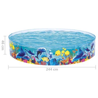 Bestway Zwembad Fill &amp;apos;N Fun Odyssey 244x46 cm 3