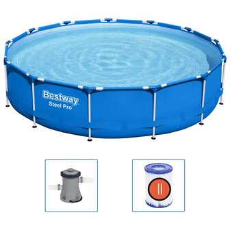Bestway Steel Pro Zwembad frame 396x84 cm 2