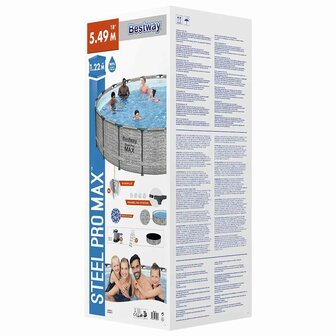 Bestway Power Steel Zwembad 549x122 cm 8