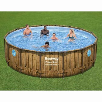 Bestway Power Steel Zwembadset 488x122 cm 1