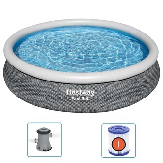 Bestway Zwembadset rond 366x76 cm 2