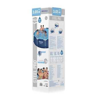 Bestway Zwembad Steel Pro 305x76 cm 5