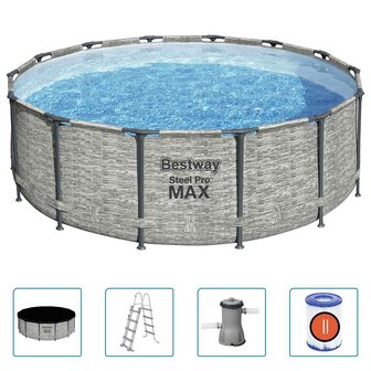 Bestway Zwembad Power Steel 427x122 cm 2