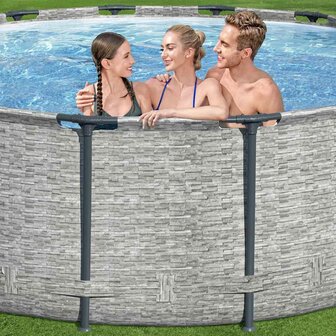 Bestway Zwembad Power Steel 427x122 cm 6