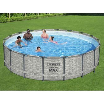 Bestway Zwembad Power Steel 549x122 cm 1