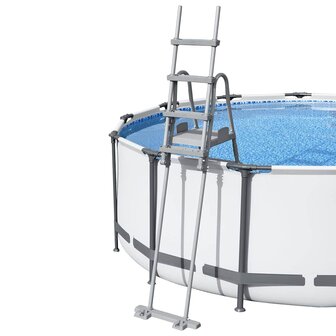 Bestway Flowclear Zwembadladder met 4 treden 132 cm 7