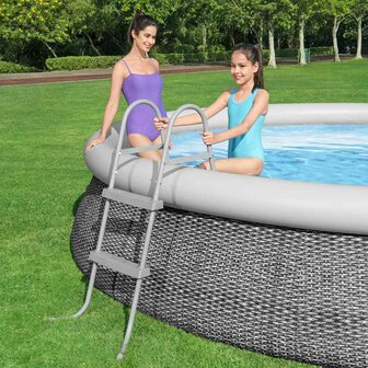 Bestway Zwembadladder Flowclear 2 treden 84 cm 1