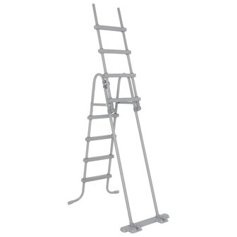 Bestway Flowclear Zwembadladder met 4 treden 122 cm 3