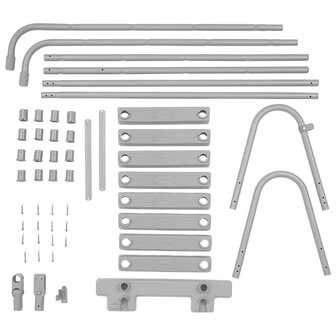 Bestway Flowclear Zwembadladder met 4 treden 122 cm 9