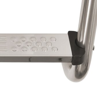 Zwembadladder met 3 sporten 120 cm roestvrij staal 304 5