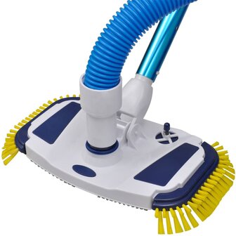 Vacu&uuml;m zwembadreiniger met telescopische slang en paal 4