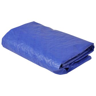Zwembadhoezen 2 st rond 90 g/m&sup2; 460 cm PE 5