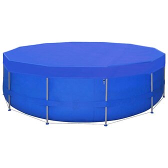 Zwembadhoezen 2 st rond 90 g/m&sup2; 540cm PE 2
