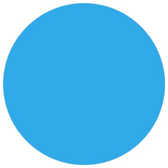 Zwembadhoes 210 cm PE blauw 2