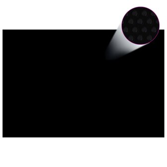 Zwembadhoes 300x200 cm PE zwart 1