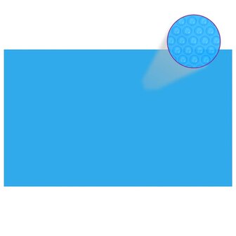 Zwembadhoes rechthoekig 500x300 cm PE blauw 1