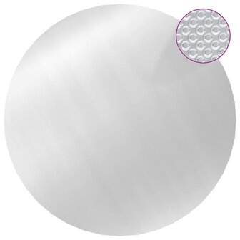 Zwembadhoes 455 cm PE zilverkleurig 2