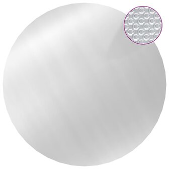Zwembadhoes 488 cm PE zilverkleurig 2