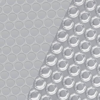 Zwembadhoes 488x244 cm PE zilverkleurig 4