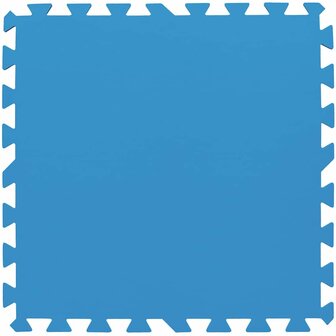 Bestway Zwembadbodembeschermers 8 st blauw 58220 2