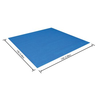 Bestway Flowclear Zwembadgrondzeil 396x396 cm 6