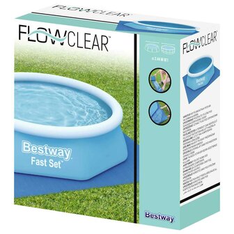 Bestway Flowclear Zwembadgrondzeil 274x274 cm 2