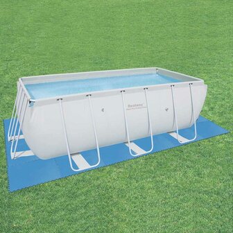 Bestway Zwembadbodembeschermers 8 st blauw 58220 4
