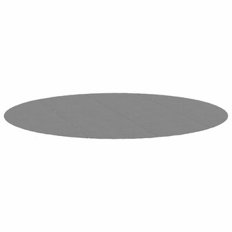 Zwembadgrondzeil &Oslash;428 cm polyester geotextiel lichtgrijs 3