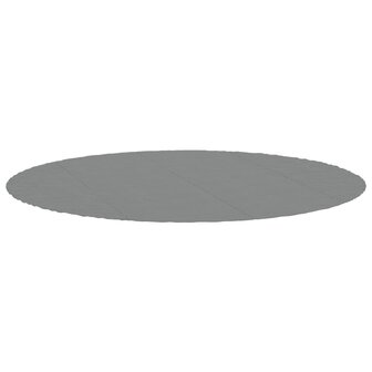 Zwembadgrondzeil &Oslash;458 cm polyester geotextiel lichtgrijs 3