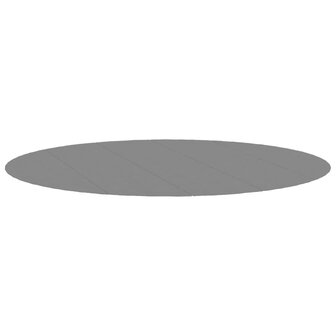 Zwembadgrondzeil &Oslash;550 cm polyester geotextiel lichtgrijs 3