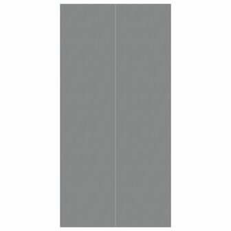 Zwembadgrondzeil 500x250 cm polyester geotextiel lichtgrijs 2