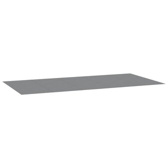 Zwembadgrondzeil 550x280 cm polyester geotextiel lichtgrijs 3
