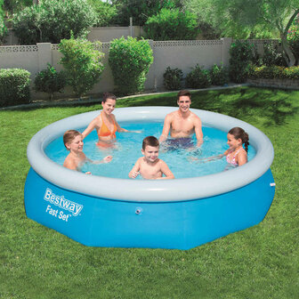 Bestway Fast Set Zwembad opblaasbaar rond 305x76 cm 57266 1