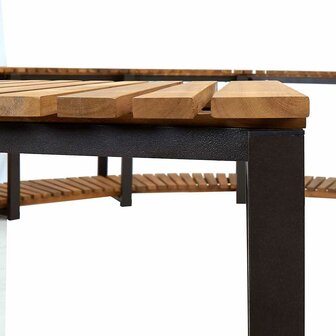Spa-ombouw 273x53 cm massief acaciahout 6