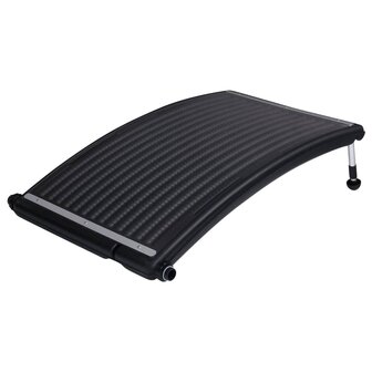 Zwembadverwarmingspaneel solar 2 st gebogen 110x65 cm 2
