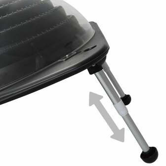 Zwembadverwarming solar 75x75x36 cm HDPE aluminium 3
