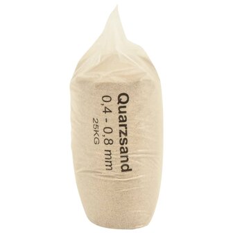 Filterzand 25 kg 0,4-0,8 mm 4