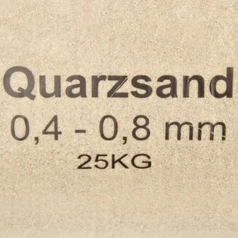 Filterzand 25 kg 0,4-0,8 mm 5