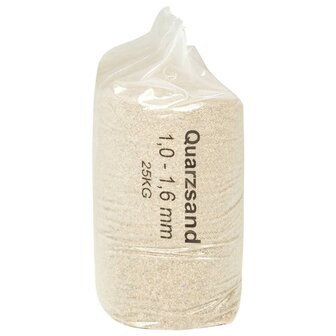 Filterzand 25 kg 1,0-1,6 mm 4