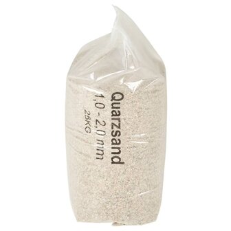 Filterzand 25 kg 1,0-2,0 mm 4