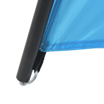 Zwembadtent 500x433x250 cm stof blauw 5